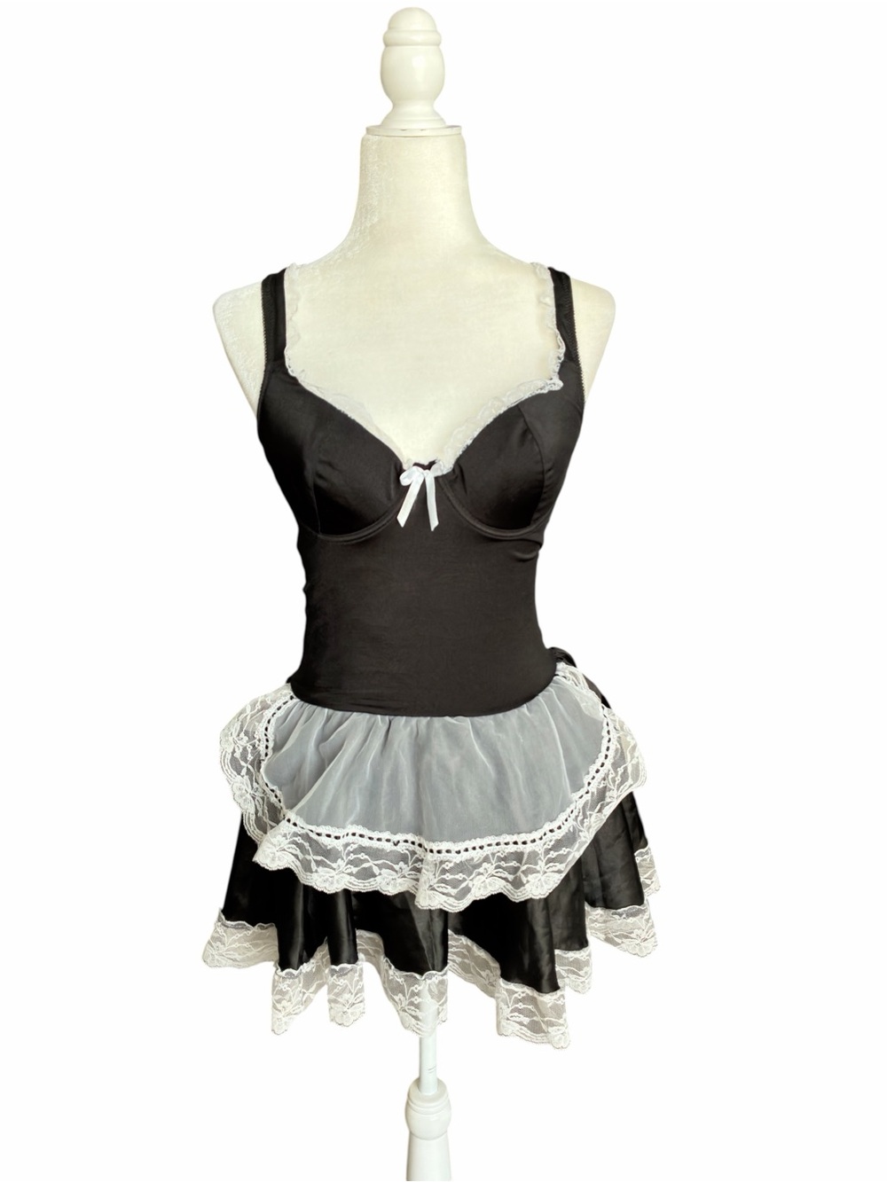 Frederick’s of Hollywood French maid lingerie costume